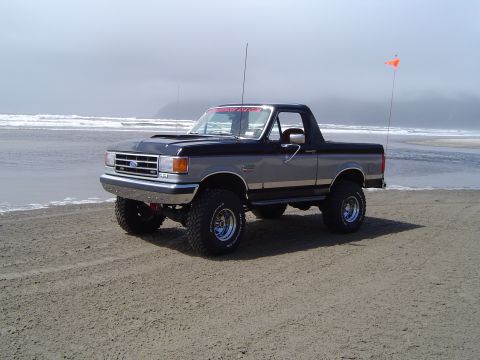 1989 Ford Bronco - Not sure which is the better pic..so ill do em both