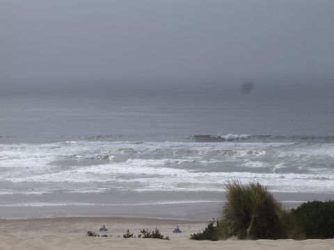 1989 Ford Bronco - Cold Oregon ocean