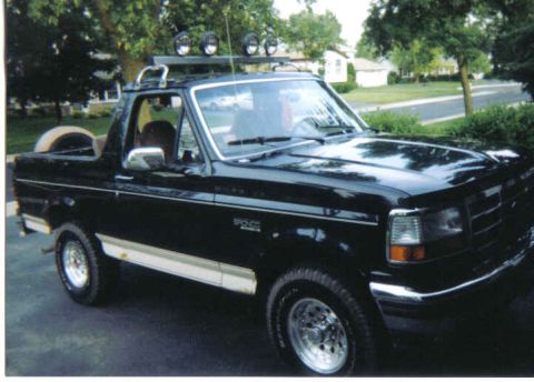 1993 Ford Bronco - topless!