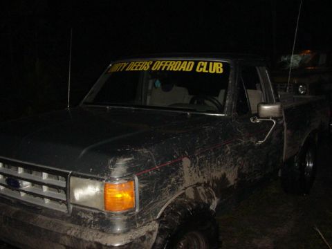 1989 Ford Bronco - Hoss's F-150 after pulling out the blazer.