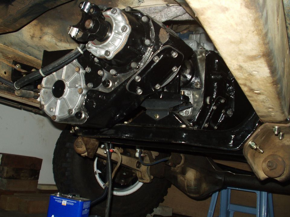 tcase and trans up