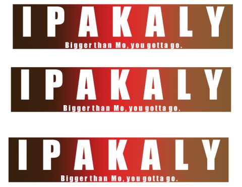 1978 Ford Bronco - Three identical banners display the text 'IPAKALY' with a tagline and a website address on the bottom banner.