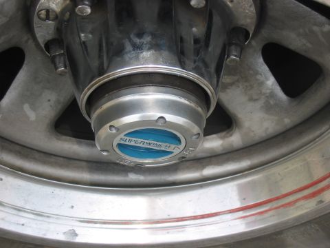 1988 Ford Bronco - This image shows a Superwinch manual hub, a part often found on 4x4 vehicles, but does not provide enough detail to confirm the vehicle mod…