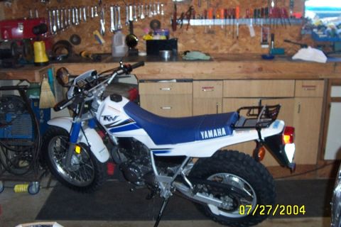 1996 Ford Bronco - My Dads TW 200 really a fun bike to ride.