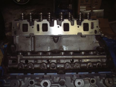 1967 Ford Galaxie - Side view of the topened sans intake.