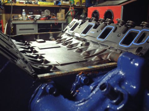 1967 Ford Galaxie - All gaskets are installed.