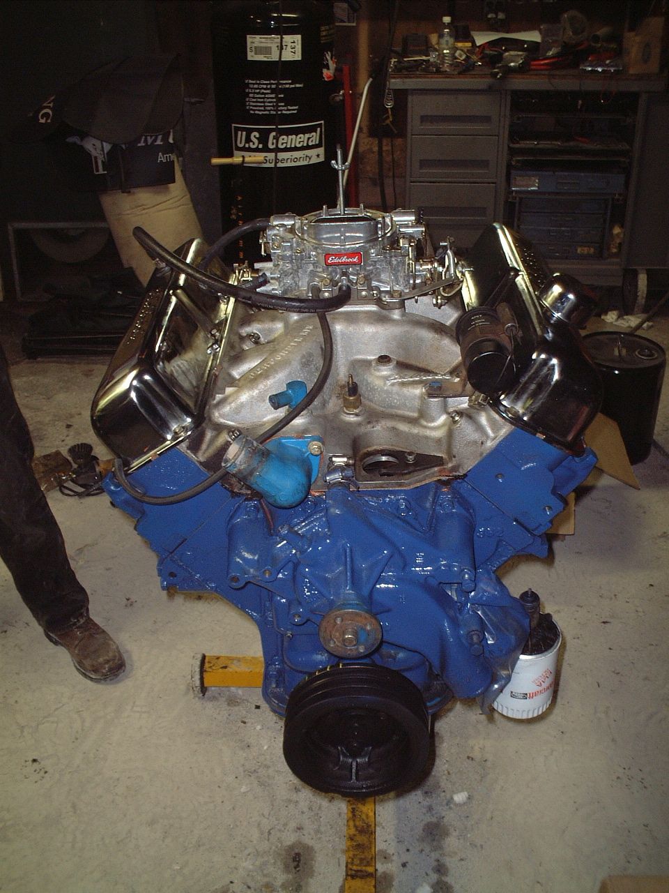 Topened assembled -- ready for distributor.