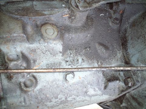 1967 Ford Galaxie - Casting number on the cruise-o-matic.