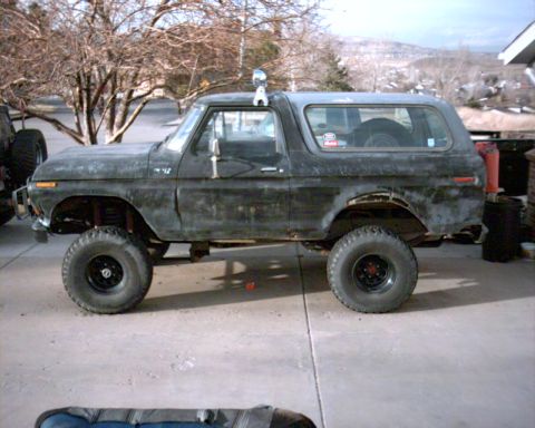 1978 Ford Bronco - the day i brought it home