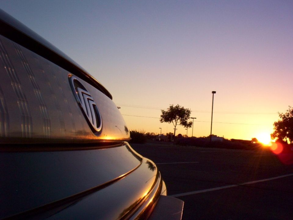 Artsy shot of the front lightbar.