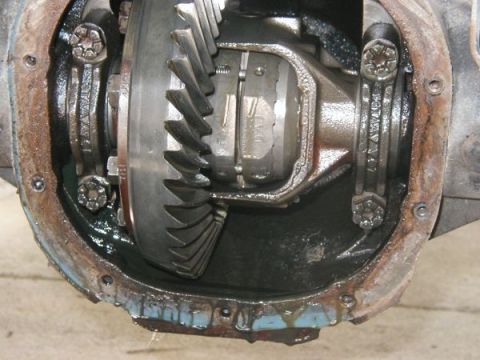 1985 Ford Bronco - This image shows the internal gears of a vehicle's differential, not a 1985 Ford Bronco.
