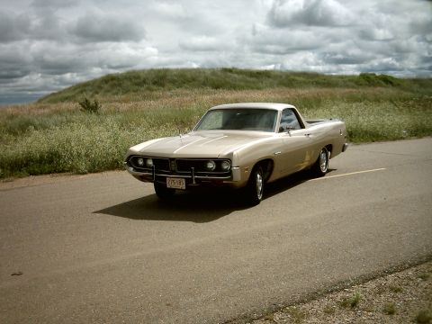 1971 Ford Ranchero - New front view