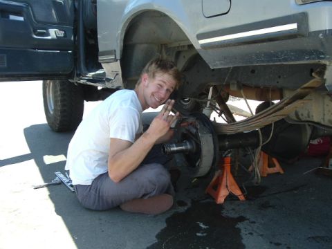 1989 Ford Bronco - 2 in the goo, one in the poo