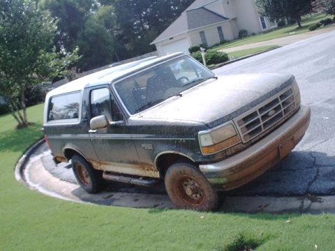 1993 Ford Bronco - Dirty...(after first stuck)