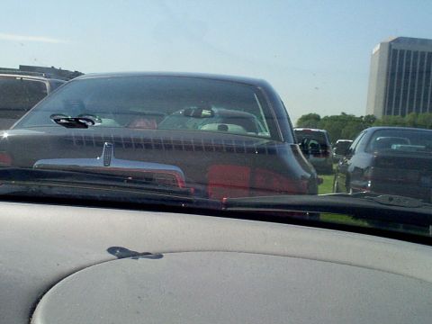 1999 Ford Taurus - view from 98 Taurus SE in parking lot of Ford Centinial Bash