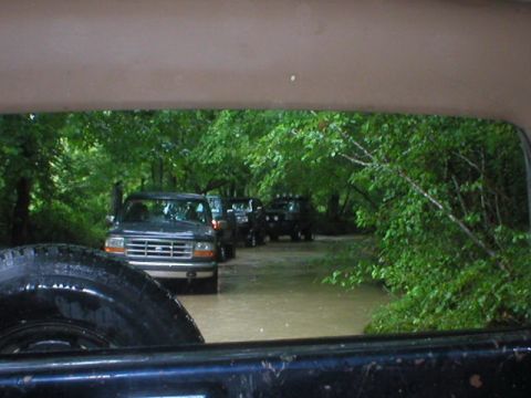 1989 Ford Bronco - More Broncos in the creek.