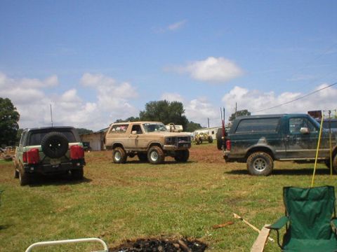 1989 Ford Bronco - L-R, Blaze, RickWoJo and Spade.