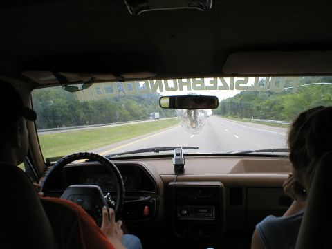 1986 Ford Bronco - Heading Up I-65