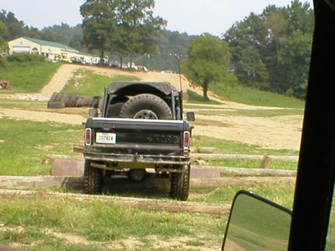1986 Ford Bronco - Doc with is 73 on the logs
