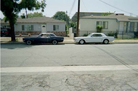 1968 Ford Mustang - Mine with another neigbors '65