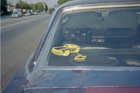 1968 Ford Mustang - I love this sticker