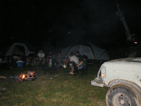 1986 Ford Bronco - Sitting around the camp fire shooting the shit