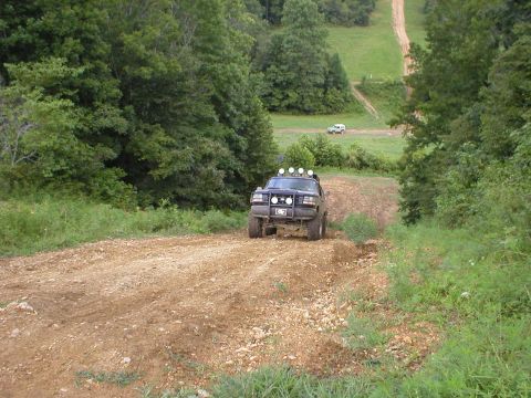 1986 Ford Bronco - And the "Pretty boys" Mark and Alex try for the easy climb. PUSSY!!!!