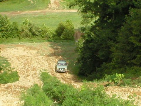 1986 Ford Bronco - Shane following up the rear