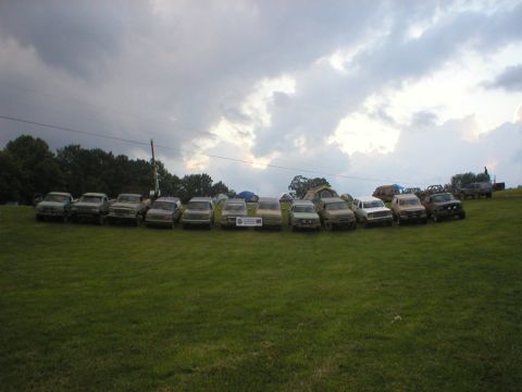 1986 Ford Bronco - Everyone poseing. The is so purdy it just brings a tear to my eye.