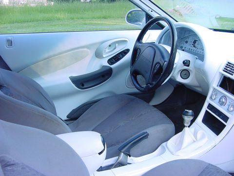 1995 Ford Probe - I love white interior. This project was a pain!!