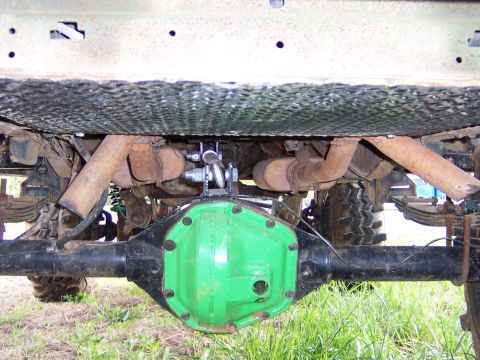 1978 Ford Bronco - Rear end, gas tank skid, POS traction bar