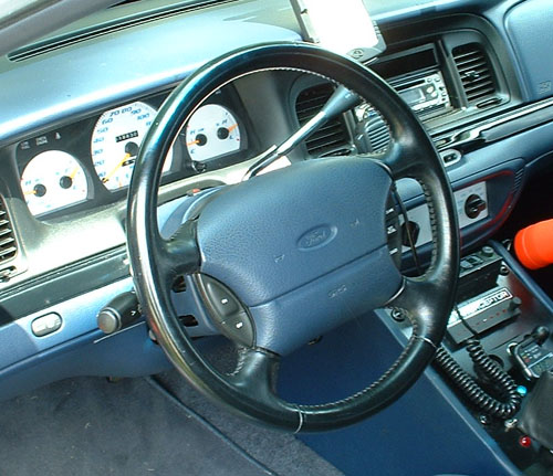 New (to me) leather wheel from a 93 Continental.