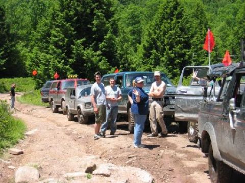 1995 Ford Bronco - Quick group shot.
