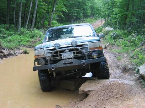 1995 Ford Bronco - Dave...posing...yet again