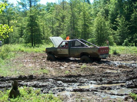 1995 Ford Bronco - Yup. The 350 is in there.
