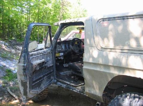 1995 Ford Bronco - Steve's interior