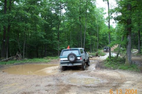 1995 Ford Bronco - Dave with stock rear bumper