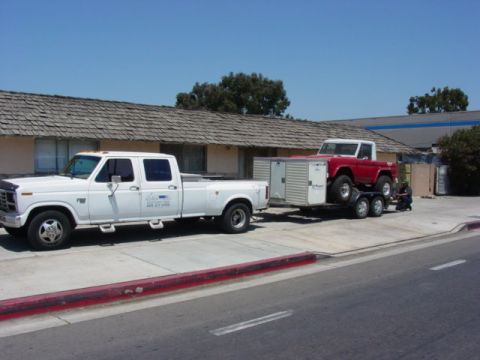 1992 Ford Bronco - All loaded up ready to go