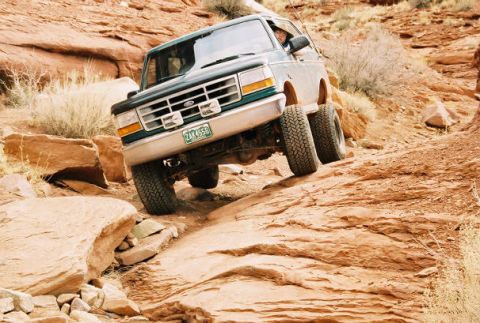 1996 Ford Bronco - Looks like John Denver is Driving!