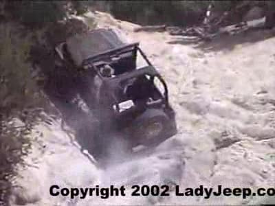 2000 Jeep Wrangler - Pete's flop on El Hill