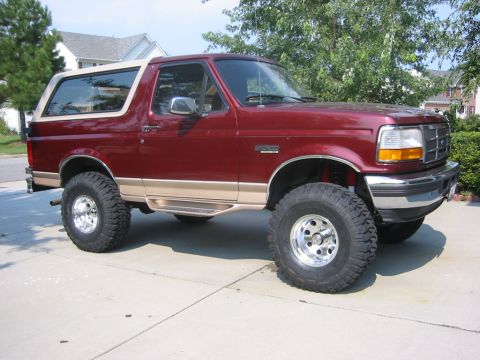 1996 Ford Bronco - After the lift