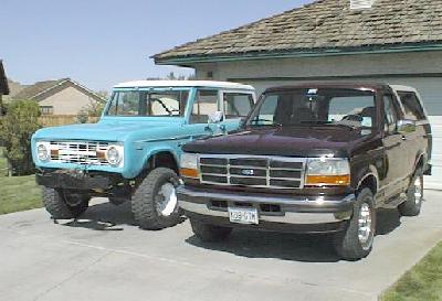 1996 Ford Bronco - Bug's Two Bronco's
