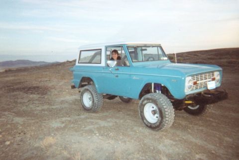 1996 Ford Bronco - Atop Grimes Point in Fallon, NV