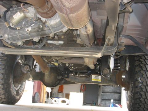 1996 Ford Bronco - Front axle from back