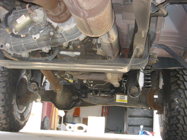 Front axle from back