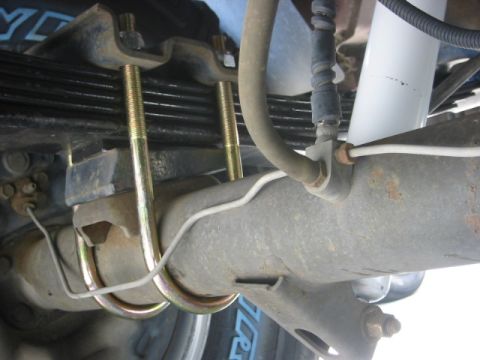 1996 Ford Bronco - Inside left rear looking slightly forward