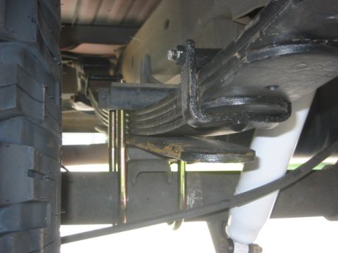 1996 Ford Bronco - Right rear spring looking back