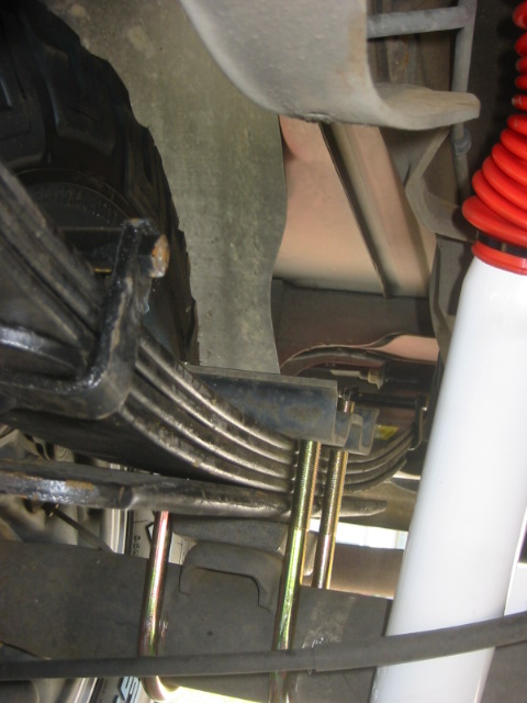 1996 Ford Bronco - Right rear spring inside looking back