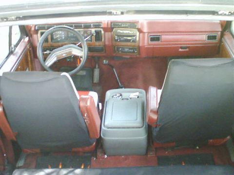 1981 Ford Bronco - The inside