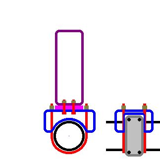 1979 Ford Bronco - This diagram illustrates a suspension part with fasteners and a circular element, a website address.